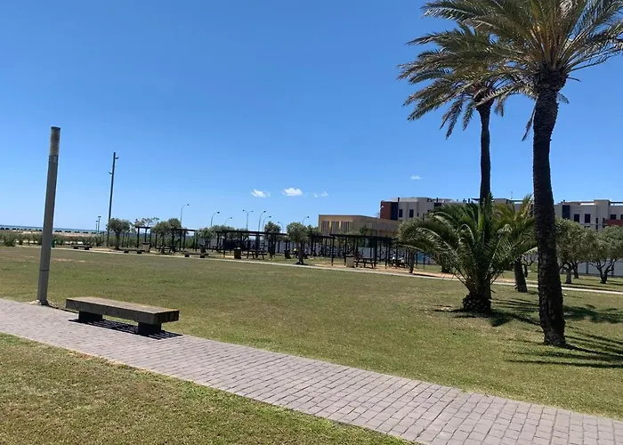Apartamento Para 5 Personas Frente Al Mar Con Piscina Y Parking